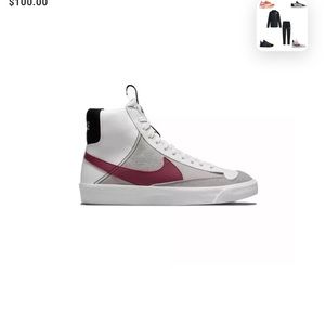 NWT NIKE BLAZER MID ‘77 SE D size 6Y